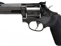 TAURUS TRACKER 44MAG 4" AS - PORTED 5-SHOT BLUED RUBBER
