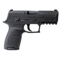 SIG P320 COMPACT 45ACP 3.9" - DAO SIGLITE (2)9RD POLY/BLACK