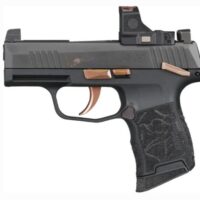 SIG P365 ROSE 380ACP W/ROMEO- - RS (2)10RD MAN SAFETY BLACK