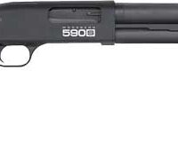 MOSSBERG 590S 12GA 18.5" 9RD - 1.75"-3" MATTE BLUE SYNTHETIC