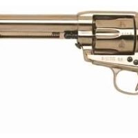 CIMARRON CAVALRY SCOUT 45LC - FS 7.5" POLISHED NICKEL/WALNUT