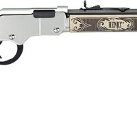 HENRY H4 SILVER AMERICAN EAGLE - 22S/L/LR 20" OCTAGON WALNUT