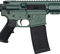 GLFA AR15 PISTOL W/BRACE 223 - WYLDE 7.5" NIT CHARCOAL GREEN
