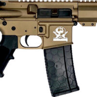 GLFA AR15 PISTOL 223 WYLDE - 7.5" NITRIDE BARREL BRONZE