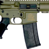 GLFA AR15 PISTOL 223 WYLDE - 7.5" NITRIDE BARREL OD GREEN