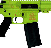 GLFA AR15 PISTOL 223 WYLDE - 7.5" NITRIDE ZOMBIE SPLATTER
