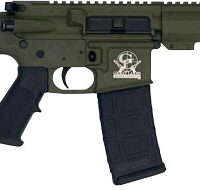 GLFA AR15 PISTOL 223 WYLDE - 7.5" STAINLESS BBL OD GREEN