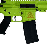 GLFA AR15 PISTOL 223 WYLDE - 7.5" S/S BBL ZOMBIE SPLATTER