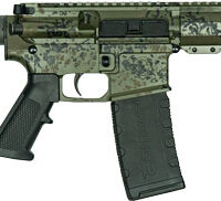 GLFA AR15 PISTOL 223 WYLDE - BUNDLE W/ 5 KNIVES LICHEN GRN