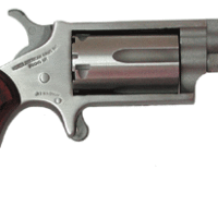 NAA MINI-REVOLVER COMBO - 22LR/22WMR 1-5/8" S/S WOOD
