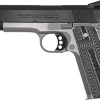 COLT COMPETITION 45ACP 5" 8RD - TWO TONE BLACK GREY G10 GRIPS