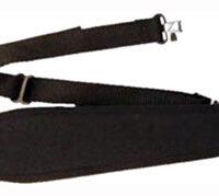 GROVTEC PREMIUM PADDED SLING - 48"X1" NYLON BLACK W/SWIVELS
