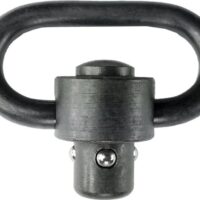 GROVTEC SINGLE HD PUSH BUTTON - SWIVEL BLACK 1 1/4" 1-PACK