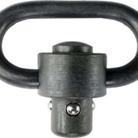 GROVTEC SINGLE HD PUSH BUTTON - SWIVEL BLACK 1 1/2" 1-PACK