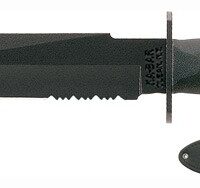 KA-BAR FIGHTER KNIFE - 8" SERRATED W/SHEATH