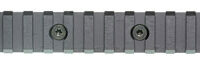 BCM RAIL SECTION--NYLON KEYMOD - 5.5" RAIL BLACK