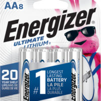 ENERGIZER ULTIMATE LITHIUM - BATTERIES AA 8-PACK
