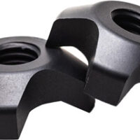 ACCU-TAC SPIKE CLAW FEET SET - FITS LR SERIES BIPODS STEEL BK