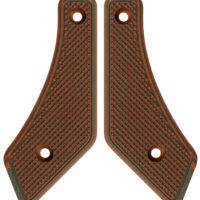 MI LEVER ACTION G10 LARGE - PISTOL GRIP PANEL RED/BLACK