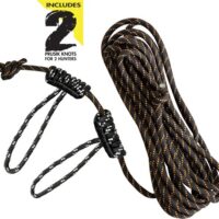 MUDDY LIFE-LINE 30' W/ DOUBLE - ROPE LOOPS REFLECTIVE ROPE