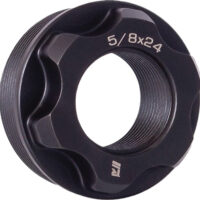 RUGGED SUPPRESSORS FIXED MOUNT - OBSIDIAN 1/2X36