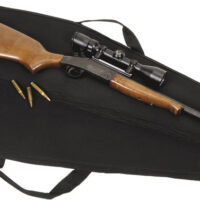 US PEACEKEEPER CASE 40" SCOPED - BLACK DOUBLE ZIPPER