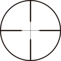 BSA HANDGUN SCOPE 2X20MM - DUAL-X BLACK MATTE