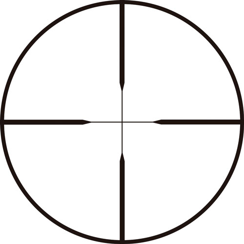 BSA HANDGUN SCOPE 2X20MM - DUAL-X BLACK MATTE