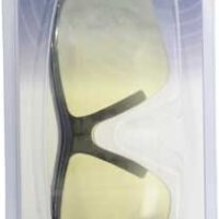 HOWARD LEIGHT ACADIA GLASSES - BLACK FRAME/AMBER LENS
