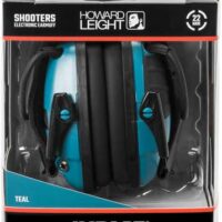 HOWARD LEIGHT IMPACT SPORT - TEAL ELECTRONIC MUFF NRR22