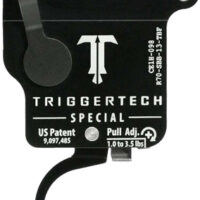 TRIGGERTECH REM 700 SNGL STAGE - BLACK SPECIAL FLAT