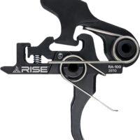 RISE TRIGGER RA-100 AR-15 - 2-STAGE CURVED BLACK