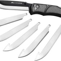 OUTDOOR EDGE 3.5" RAZOR LITE - EDC FOLDER GRAY W/6 BLADES