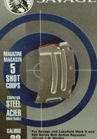 SAVAGE MAGAZINE MKII SERIES - .22LR/.17HM2 5RD STAINLESS