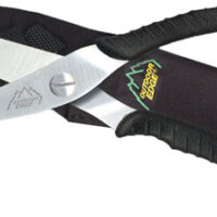 OUTDOOR EDGE GAME SHEARS - 3.5" S/S BLACK W/NYLON SHEATH
