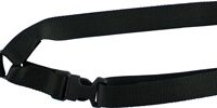 US TACTICAL S1: SINGLE POINT - EASY ON/OFF BUCKLE BLACK