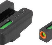 TRUGLO SIGHT SET FOR GLOCK HI - TFX PRO GREEN/ORANGE OUTLINE