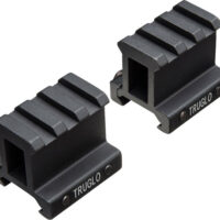 TRUGLO 2-PIECE PICATINNY RISER - MOUNT 1" RISE 1.36" LENGTH