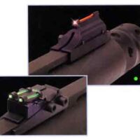 TRUGLO SIGHT SET GOBBLE-DOT - PRO SERIES 1/4" RIB RED/GREEN