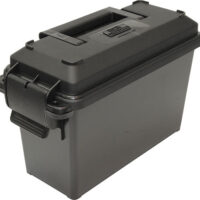 MTM TACTICAL PISTOL CASE - COMPACT DARK GRAY LOCKABLE