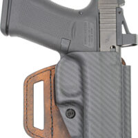 VERSACARRY VSLIDE HOLSTER OWB - HYBRID S&W MP SHIELD POLY/BRWN