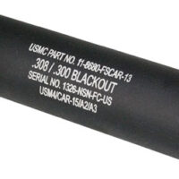 GUNTEC AR10 SLIP OVER FAKE - SUPPRESSOR BLACK