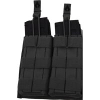 Advance Warrior Solutions Open Top Double Mag Pouch Black