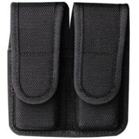 Bianchi Model 7302H AccuMold Double Magazine Pouch Colt Government .380 Hook and Loop Black