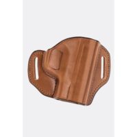 Bianchi Remedy 57 Belt Slide Holster for Colt Gov't 1911 Plain Tan RH
