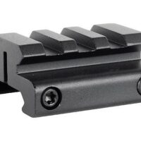 Burris 1-Piece 1/2" Picatinny Riser Mount - Matte Black