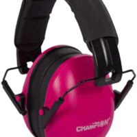 Champion Traps and Targets Pink Slim Passive Hearing Protection Ear Muffs
