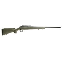 CVA Cascade Rifle 7mm Rem Mag 3rd Capacity 24" Threaded Cerakote Black Barrel OD Green Stock 0 MOA Pic Rail