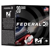 Federal Master Class Shotshells 20ga 2-3/4" 7/8oz 1250fps #7.5 25/ct