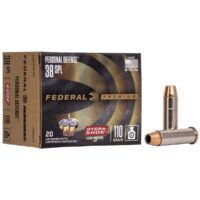 Federal Premuim Personal Defense Handgun Ammunition .38 Spl 110 gr JHP 980 fps 20/box
